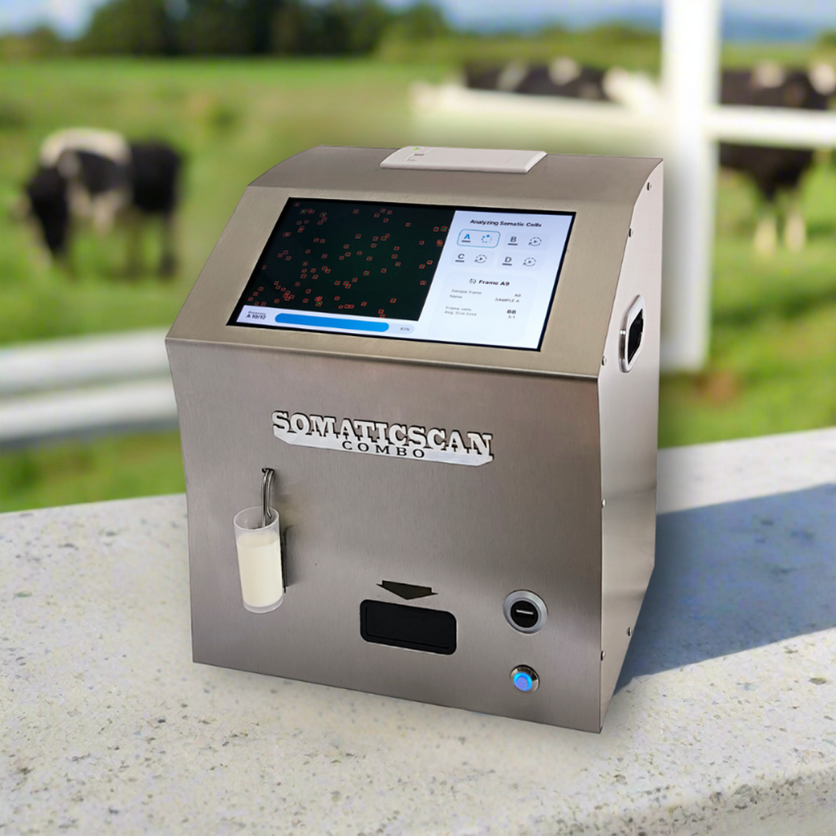 SomaticScan Combo-Automated Somatic Cell Counter and Milkanalyzer